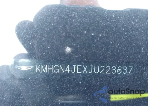 2018 Genesis G80 3.8 from USA, damaged, VIN KMHGN4JEXJU223637